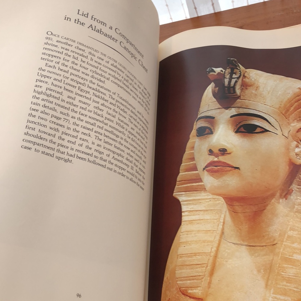 Egyptian Book Magazine Essay Text on Wonders of Tutankhamun - Picture 14 of 16